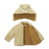 MIKI HOUSE HOT BISCUITS Boys and Size M Kids' Jumper, Girls, Ivory, (80-90cm), 73-3702-491