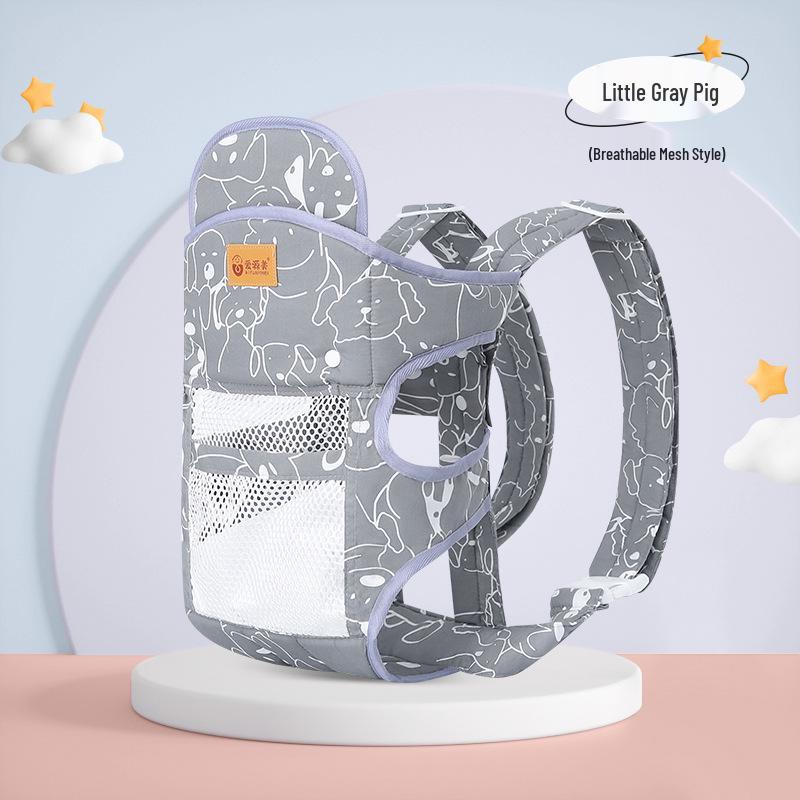 Newborn Dual-Use Front and Back Baby Carrier: Hands-Free, Simple Design for Outings