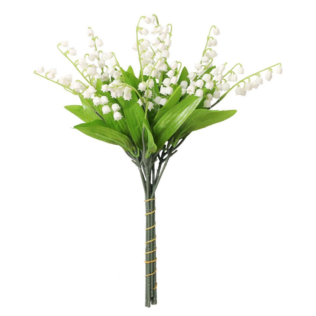Artificial Bell Orchid Flower Decor Home Office Table Centerpiece Simulation Flower