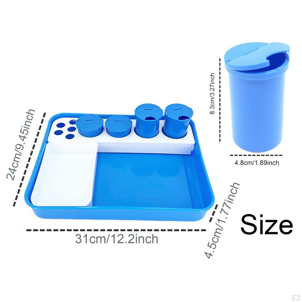 Instrument Tray Multifunction Equipment Organizer Treatment Plate Lightweight with