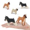 Boxer Animal Model Pvc Dog Collection For Children Educational Toy And Home Decor