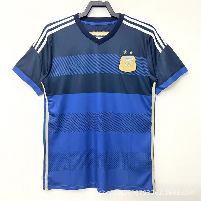 Wholesale jerseys, away AC Italy Argentina Inter Milan Barcelona retro football jersey classic retro S