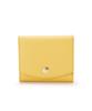 TOPKAPI COLORATO Bifold Wallet with Grained Lemon Free Size Women's Embossing, Yellow,