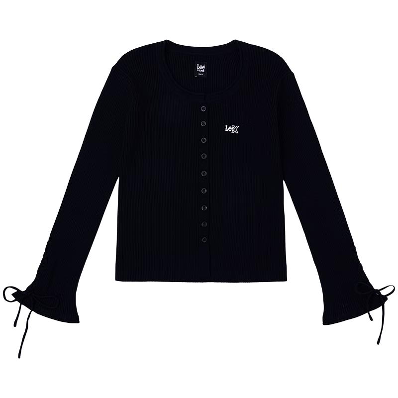 

Lee Women s Slim-Fit Rib-Knit Cardigan with Flared Cuffs L