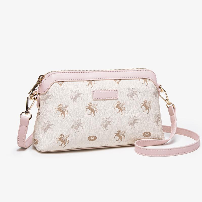 

Premium contrasting color bucket bag women s autumn and winter retro versatile shoulder bag commuter messenger bag