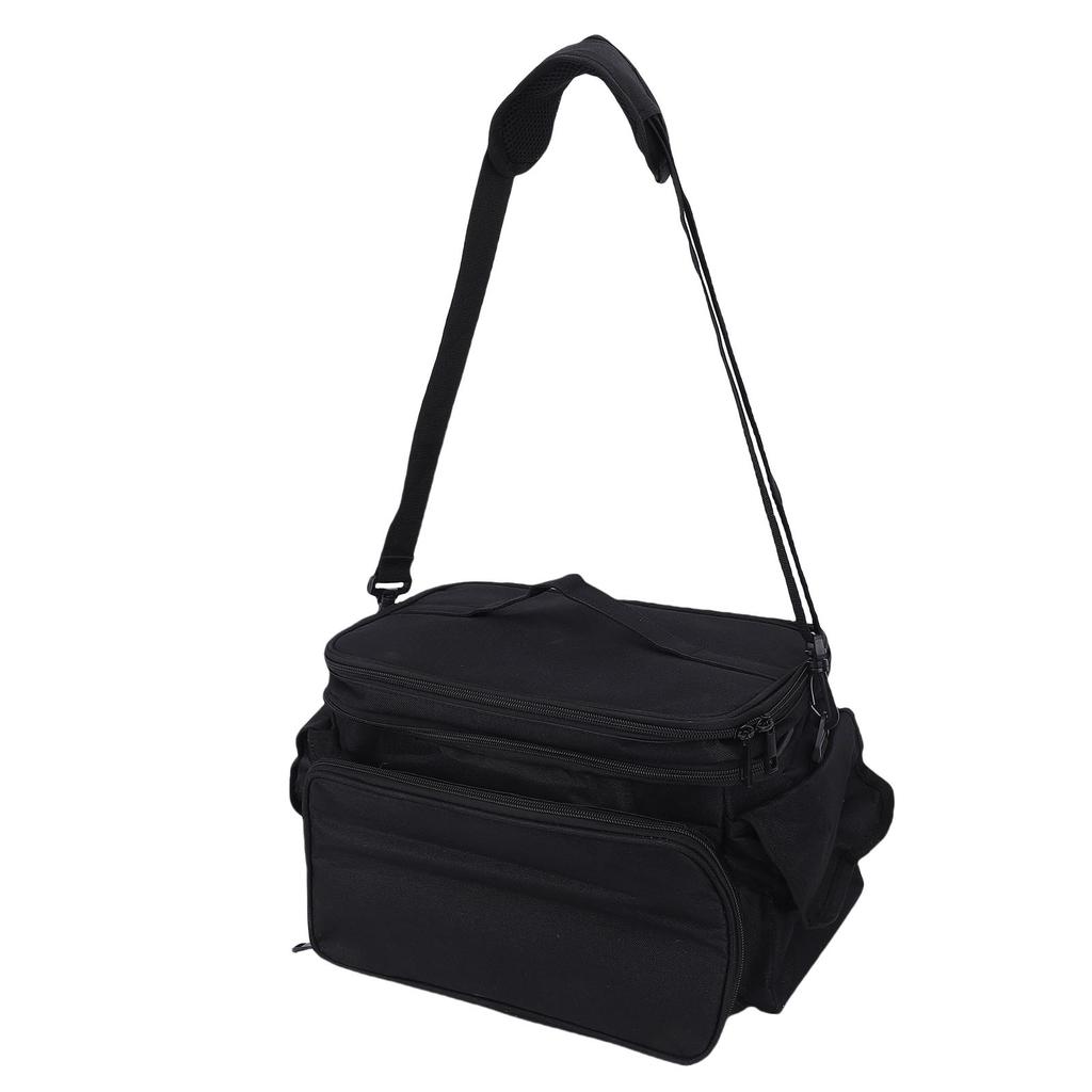 Sewing Supplies Storage Bag 2 Layers Oxford Cloth Sewing Accessories Bag with 2 Detachable Dividers for Scissors Pins Needles