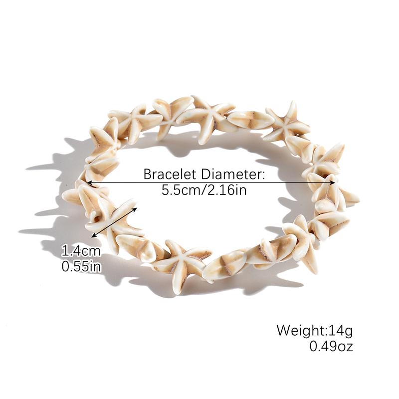 Bohemian Natrual Shell Beads Bracelets For Women Sea Star Turtle Conch Woven Rope Bracelet Beach Handmade Holiday Jewelry Gifts