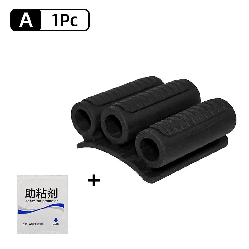 

Magnetic Bit Holder 3 Holes Screwdriver Bit Holder Drill Bit Stand Storage Case with 3M Adhesive Tape Power Tools Accessories