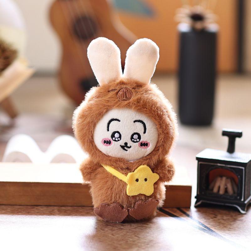 Hatchi Capybara Usachi Keychain Stuffed Plush Doll Toy For Decor Collectors