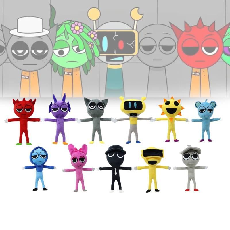 Toy Sprunki Plush Cartoon Gaming Peripherals Holiday Gift Dolls Children Boys