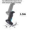 Bar  Scanner Handheld 360 Rding Dustproof Waterproof Wireless QR   USB Rder(Black Blue )