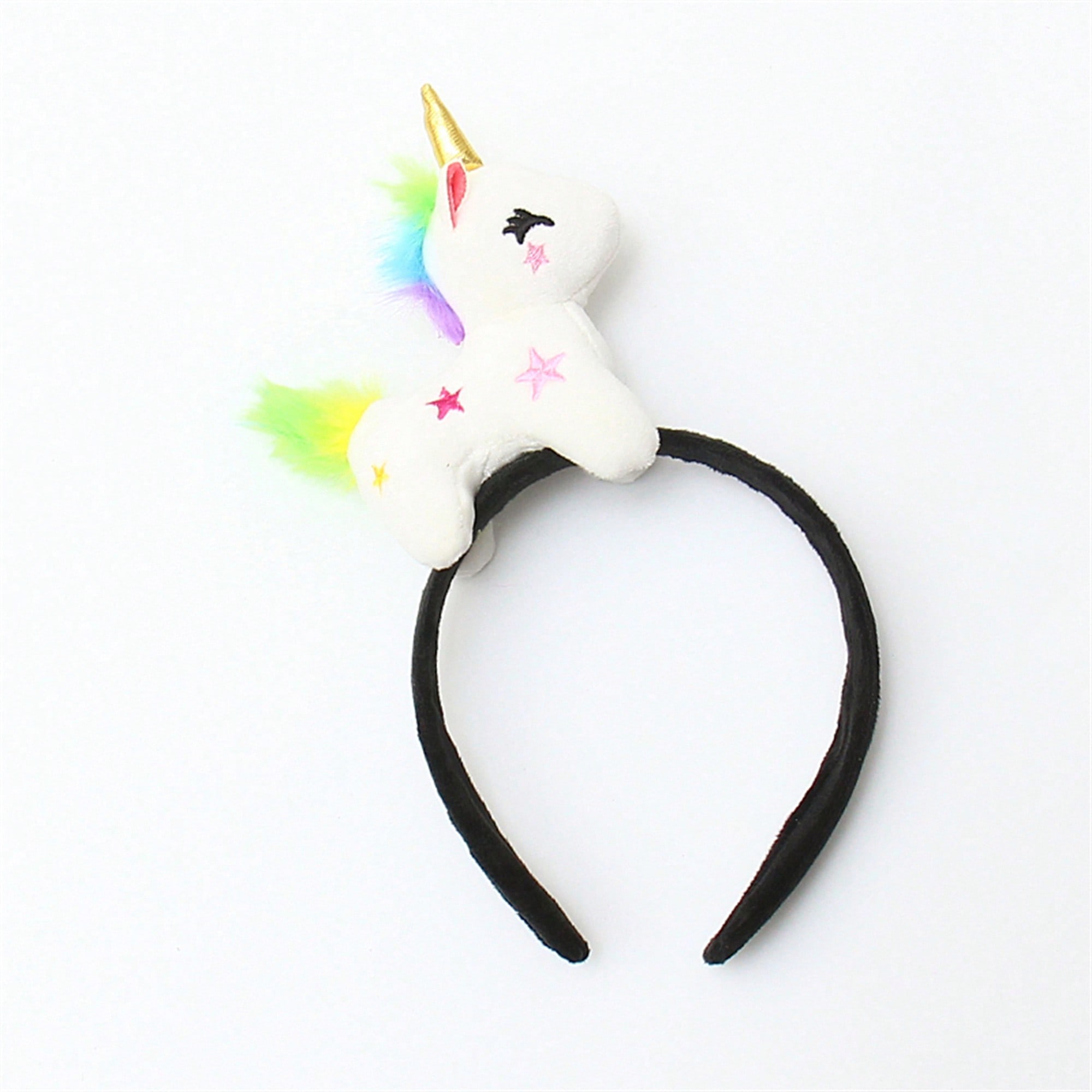 

1 шт. Милая заколка для волос в виде маленькой лошадки, мультяшный головной убор в виде единорога, заколка для волос в форме животного, для фестивальных выступлений