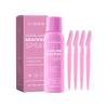 Painless Face Hair Removal Spray with Growth Inhibitor Mild Nourishing Dermaplaner for Smooth Skin Care