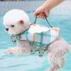 Adjustable Dog Life Jacket Bee/Dinosaur Shape Pet Swim Vest Dog Surfing Clothes  Water Sports