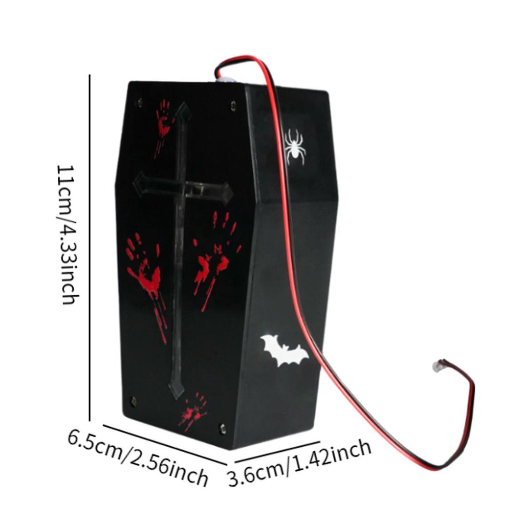 Scream Box Speaker Party Decoration Gift Candy Box Halloween Sound Sensor