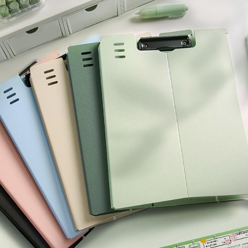Foldable Clipboard Adjustable Standing up Clipboard Document Organiser Folder Writing Pad For Office School Travel Use