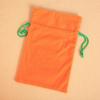Halloween Velvet Candy Bags for Kids Trick-or-Treat Pumpkin Witch Drawstring Pouch Party Favors