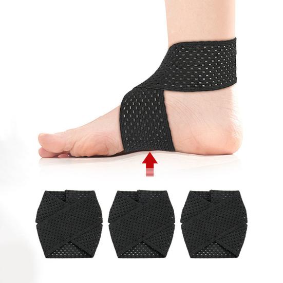 Ankle Brace for Sprained Ankle Adjustable Arch Support Achilles Tendonitis Plantar Fasciitis Relief Compression Ankle Wrap for Men Women
