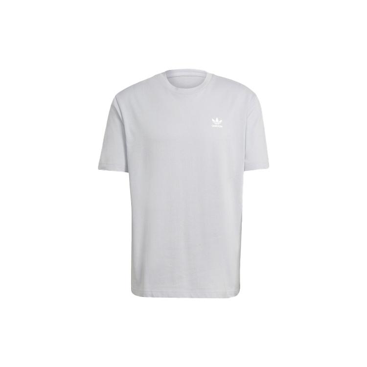 adidas originals B+F Trefoil Tee Logo Loose Sports Short Sleeve Blue Men s GN3496 L