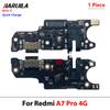 11Pcs , USB Charging Charger Port Flex Cable For Xiaomi Redmi 11A 1G / A7 Pro 1G Dock Charger Connector With Microphone Flex