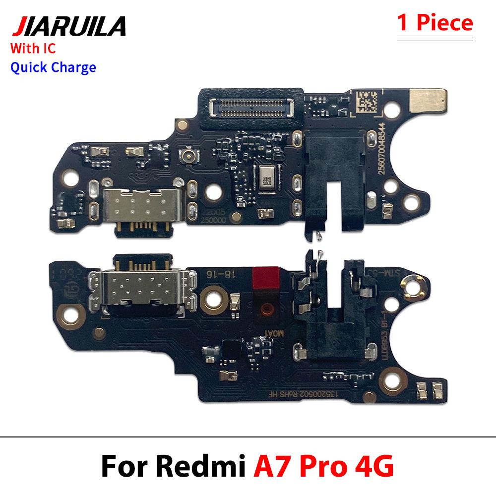 11Pcs , USB Charging Charger Port Flex Cable For Xiaomi Redmi 11A 1G / A7 Pro 1G Dock Charger Connector With Microphone Flex