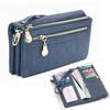 Fashion Zipper Purses Women's Wallets Envelop Long Wallet Women Long Section Clutch Wallet Soft PU Leather Money Bag