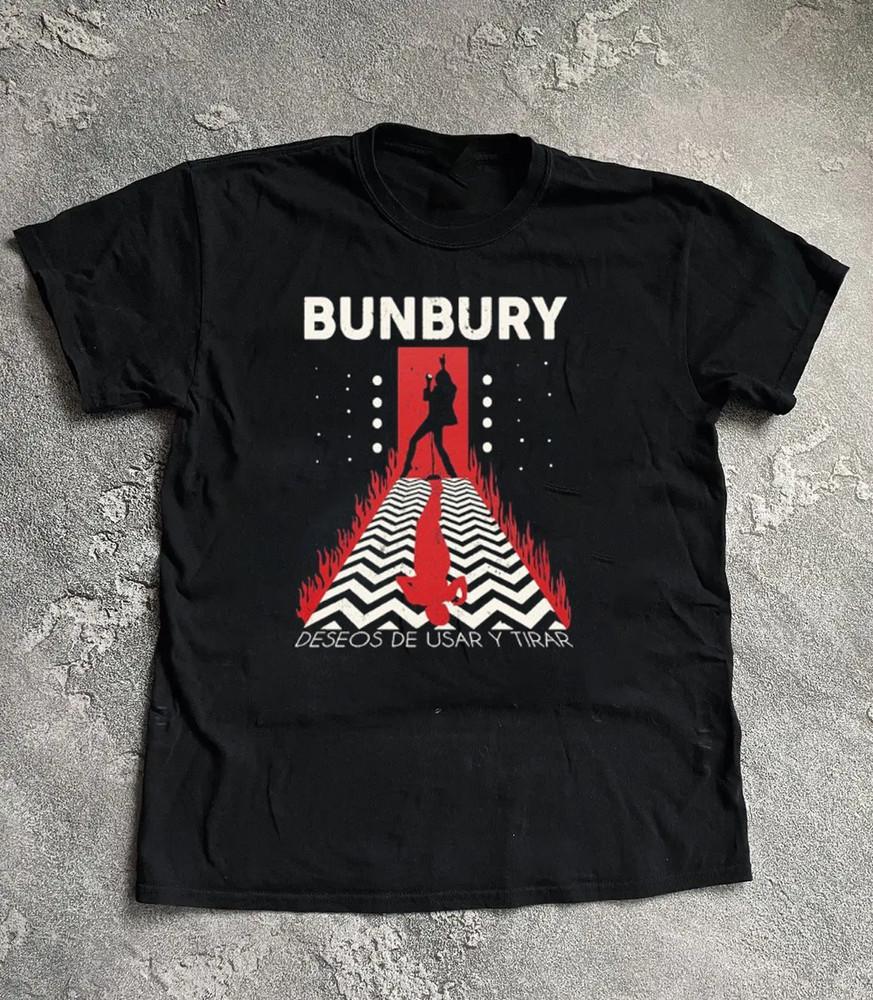 

Vintage Enrique Bunbury Black Shirt Unisex Concert S to 5XL Unisex T-Shirt S