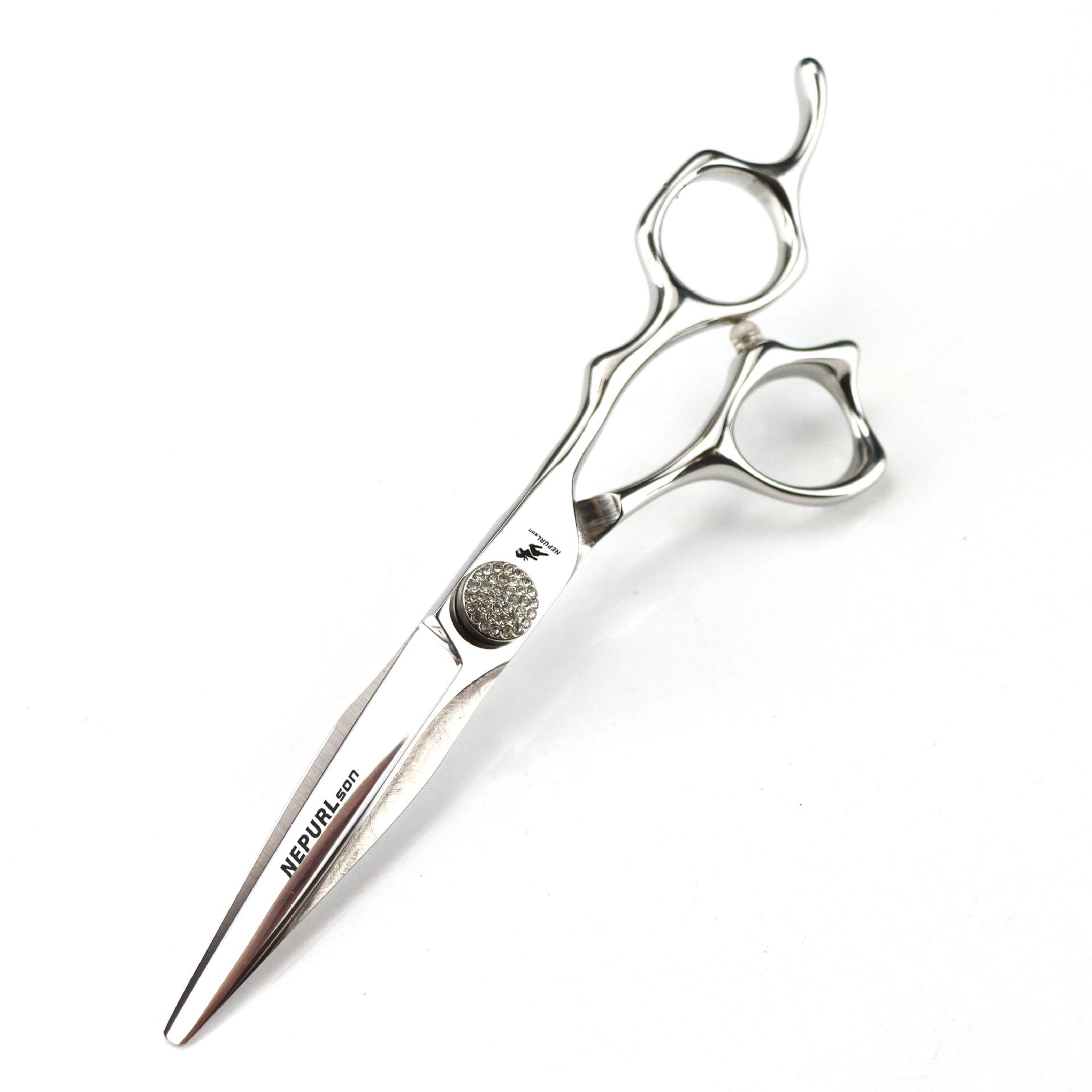 6.0 Inch Nimpson Gypsy Brick, Hair Scissors, Hair Scissors, Flat Scissors, Bangs Scissors, The Creation Of The World flat shear