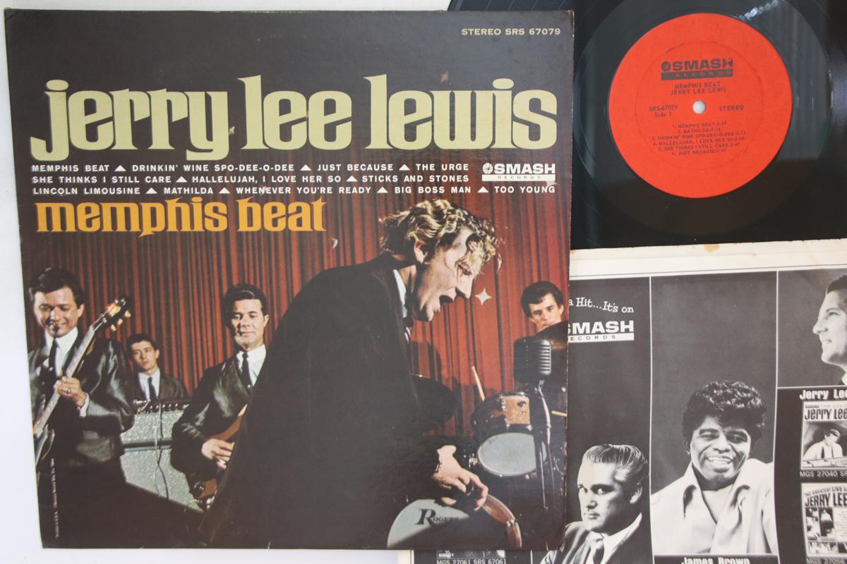 

LP Пластинка ДЖЕРРИ ЛИ ЛЬЮИС - Мемфисский бит SRS67079 SMASH 1966 США Рок Б/У