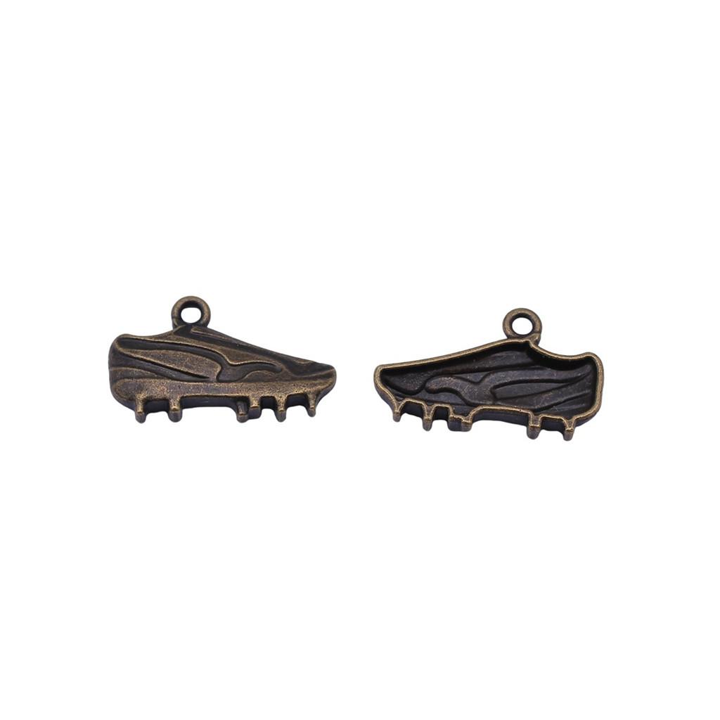 Cowboy Boot Charms Multi Color Alloy Pendants For Western Themed DIY Jewelry