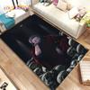 Tappeto Area Cartoon Anime Jujutsu Kaisen Grande, Tappeto per Soggiorno Camera da Letto Divano Zerbino Decorazione, Tappetino Antiscivolo per Bambini
