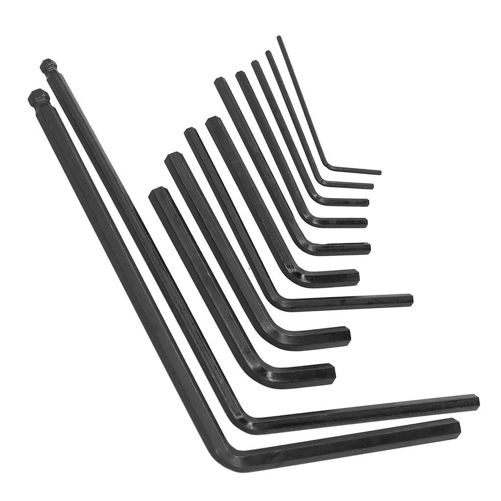 11Pcs Hex Wrench Set Guitar Adjustable Instrument Metal Hardware Key Tools M02668