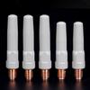 10Pcs Welding Contact Tips 40mm M6 Gas Nozzle Tip 0.8mm 1.0mm 1.2mm Welding Torch Welding Tool Parts Equipment