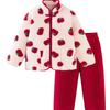 Conjunto de Pijama Longo Antiestático Quente Unissex Infantil Mini Balabala