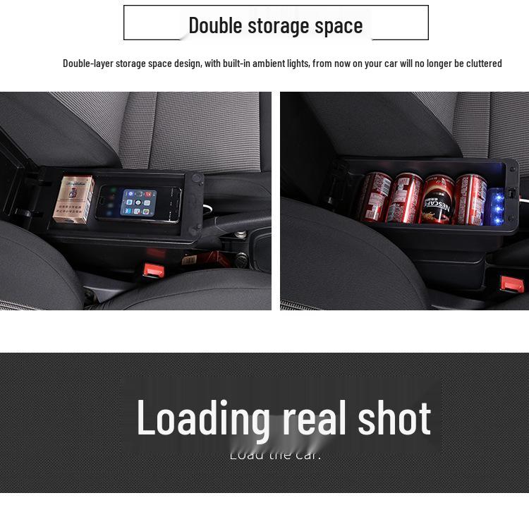Skoda Jingrui Center Console Armrest Box for FABIA - Custom Accessory