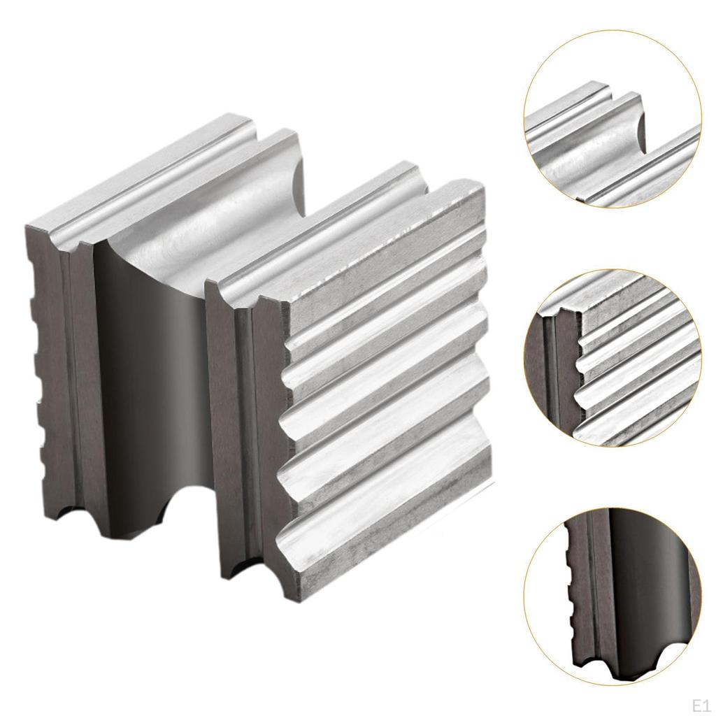 Die Block, Jewelry Making Multifunctional Half-round Metal Forming Block with Triangular