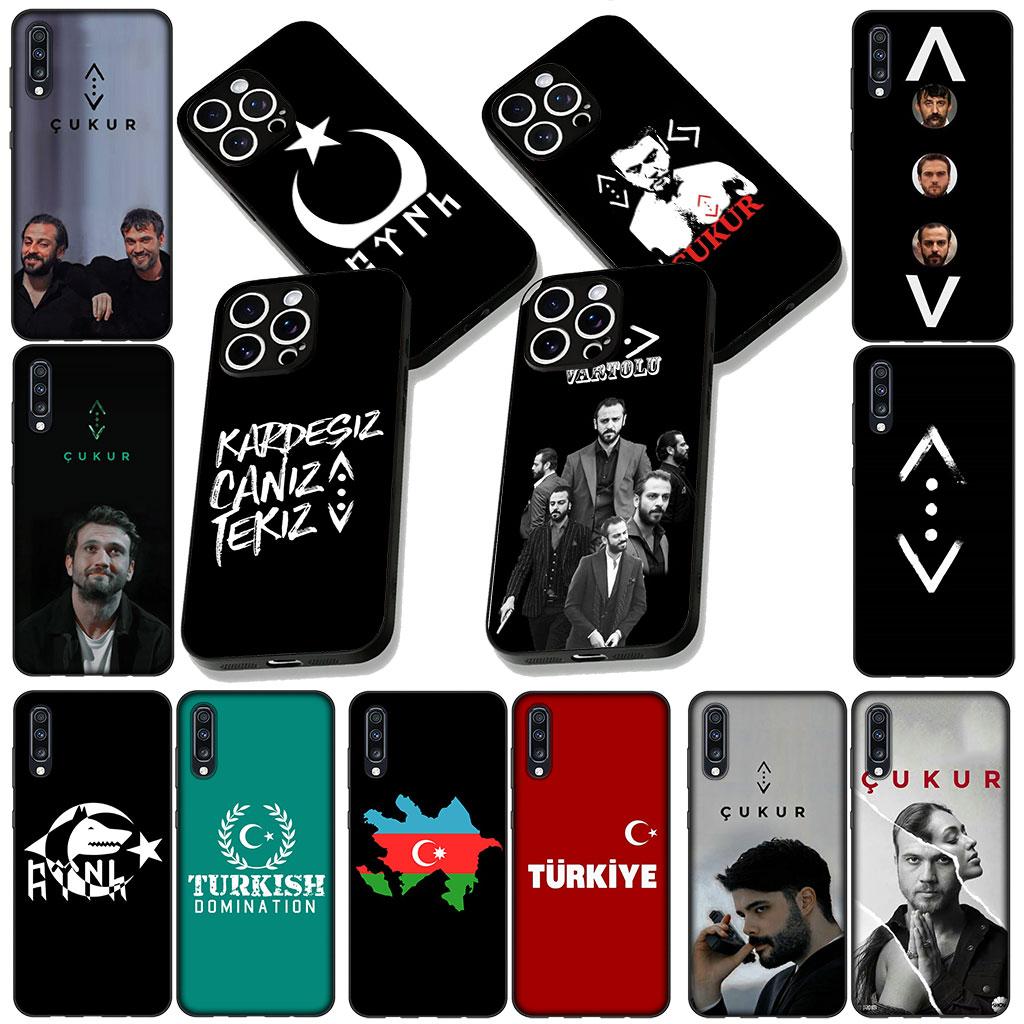 Soft Cover for Samsung Galaxy S22 S21 S20 FE Ultra Plus A35 A36 A55 A37 A33 A34 A57 Coque Phone Case Flag Turkey Cukur