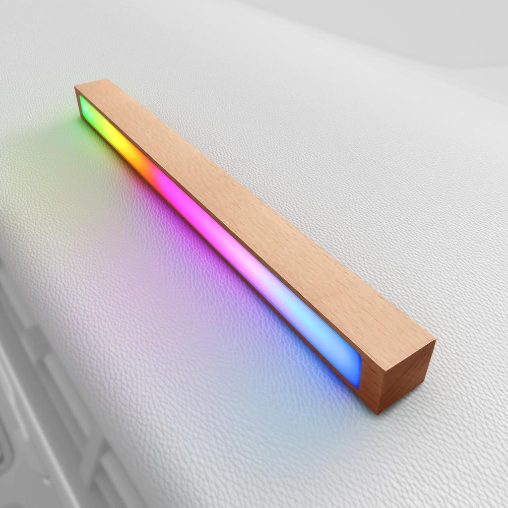 Magnetic Touch LED Mirror Light: No-Drill, Movable Night Light for Bedroom & Bathroom