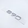 BEM4  T4 T5 T6 T8 B5 B6 AWD Chrome Black Letters Emblem Badge Sticker For Volvo S90 Series Car Trunk Tail Logo Accessories