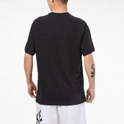T Shirts Men's Black Crew Neck Moderate Straight Fit CZ9867-010