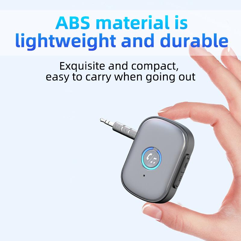 

Автомобильный аудиоприемник Bluetooth: Беспроводной HD-адаптер Hands-Free AUX с длительным временем ожидания