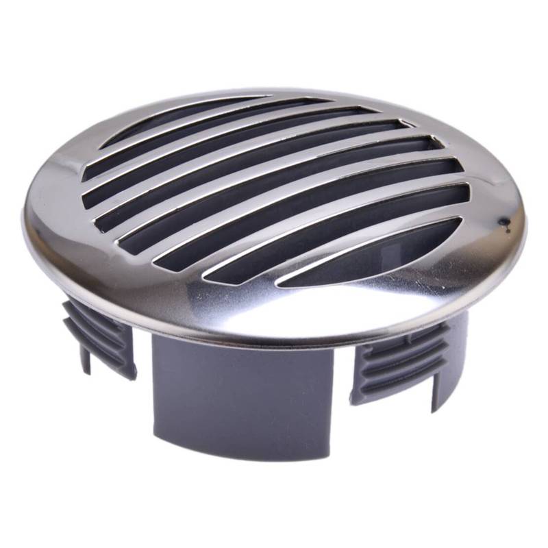 3" Silver 316 Stainless Steel Adjustable Boats Airflow Vent Cover Cap Universal For RV Camper Boat Yacht