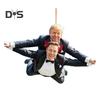 2D Acrylic Pendant Christmas Ornament with Lanyard Easy To Hang Lightweight Hanging Decor Car Accessories