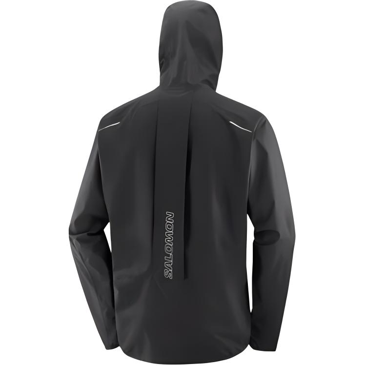 New SALOMON BONATTI TRAIL Jackets & Coats Men's Pitch Black LC2175000