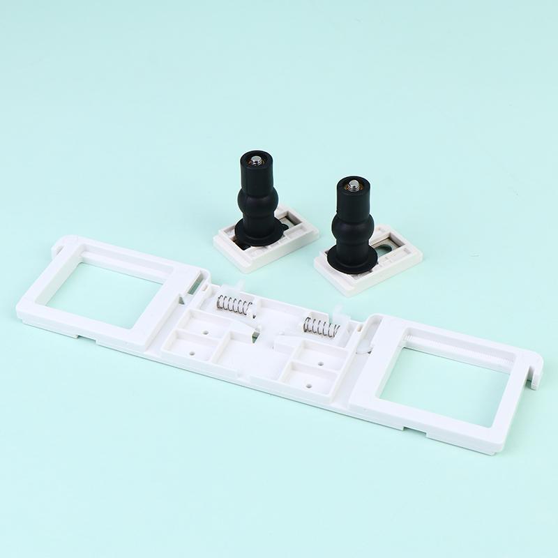 Toilet Seat Lid Fixing Plate Buckle Fastener Expansion Screws For Lavatory Lid Closestool Cover Fixed Parts