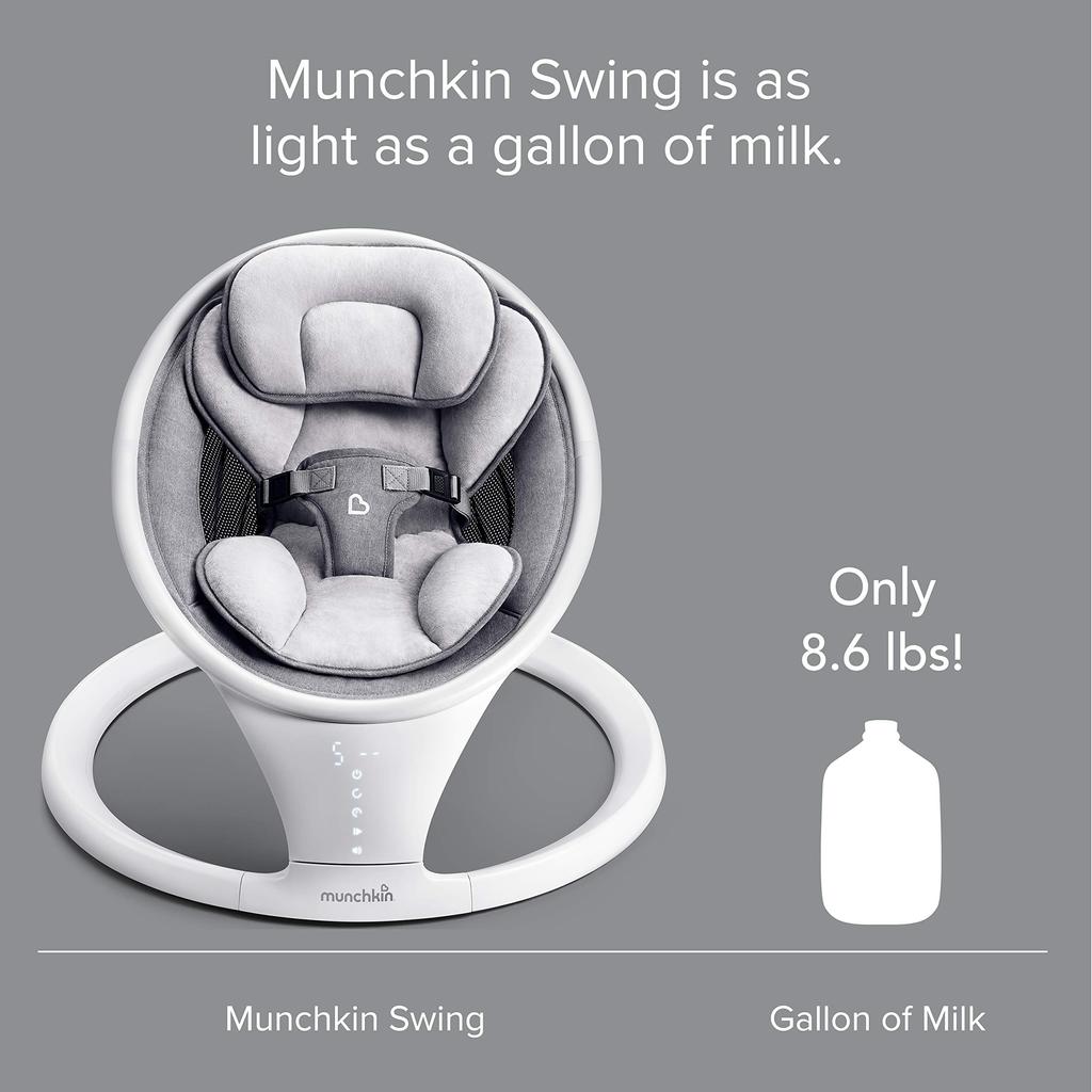 Munchkin Elektrische Babywippe TYMU21330 weiß