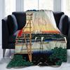Pokemones Japanese Vintage Blanket Flannel  Winter Multi-function Lightweight Thin Throw Blankets for Home Office Bedding Throws