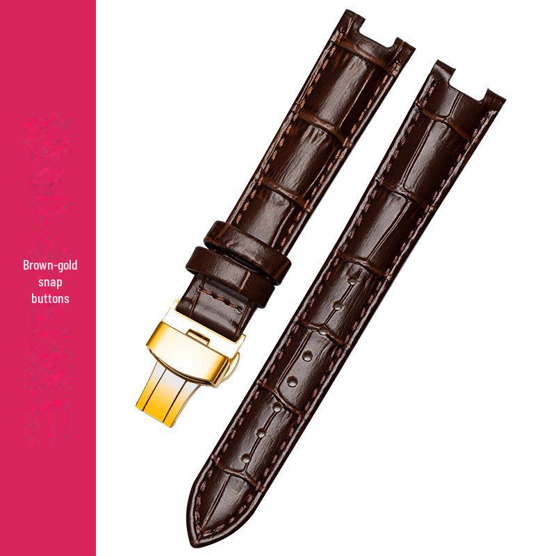 

Красный и черный женский ремешок из натуральной кожи Ronnie Notch для серии 616368/616764 Width 18mm, Notch 9mm, Buckle 16mm, Depth 3mm