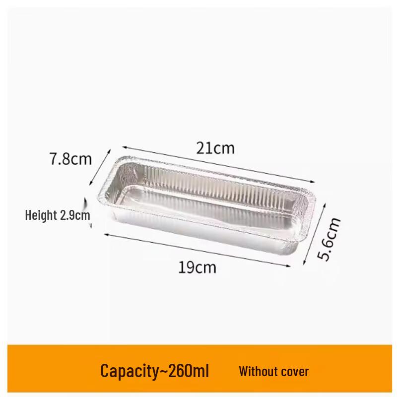 Grill-Takeaway-Aluminiumfolienbehälter