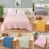 Washed Cotton Solid Color Summer Beddingair Conditioner Quilt Rooms Student